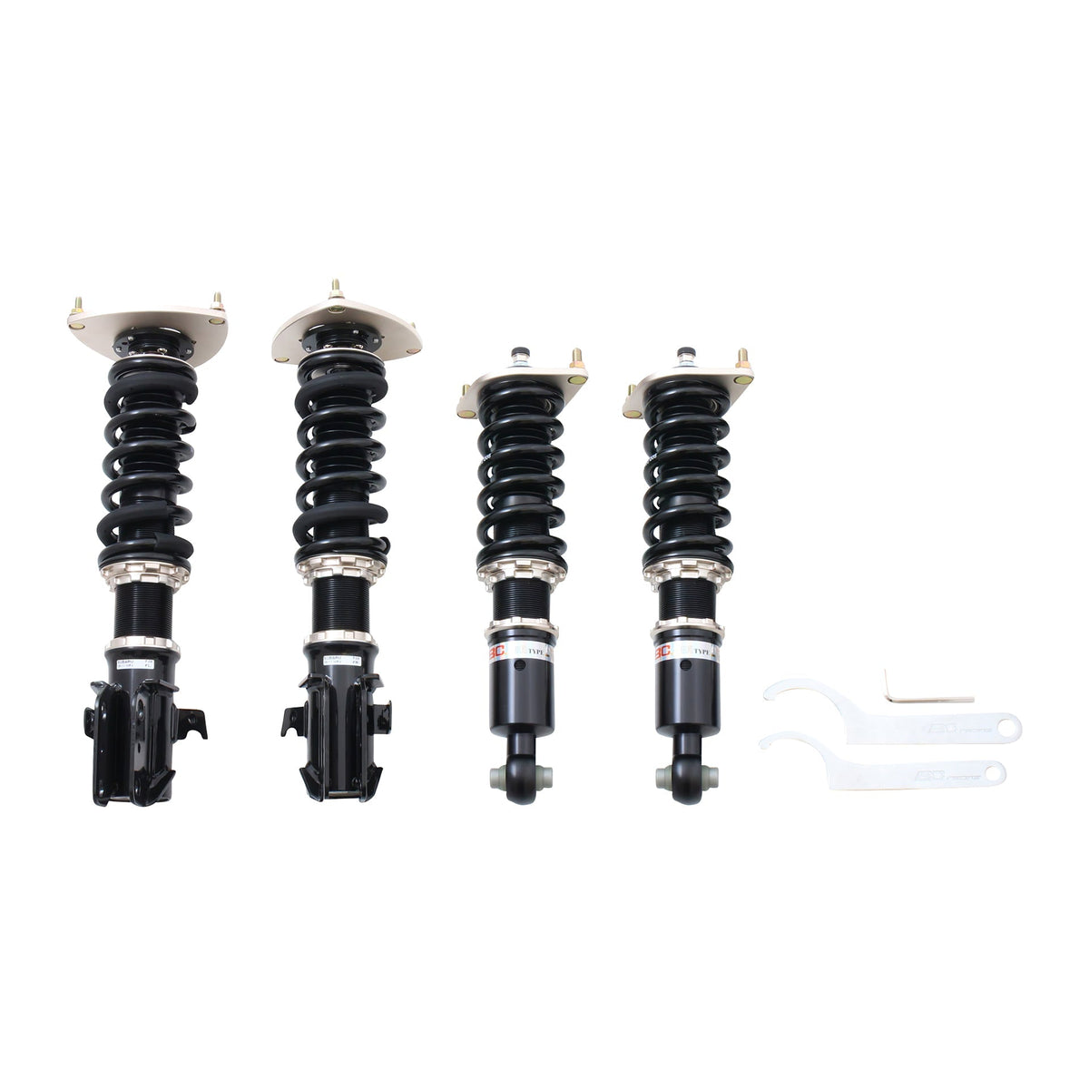 BC Racing BR Series Coilovers - fits 2008-2011 Subaru Impreza Base Hatchback - Saikospeed