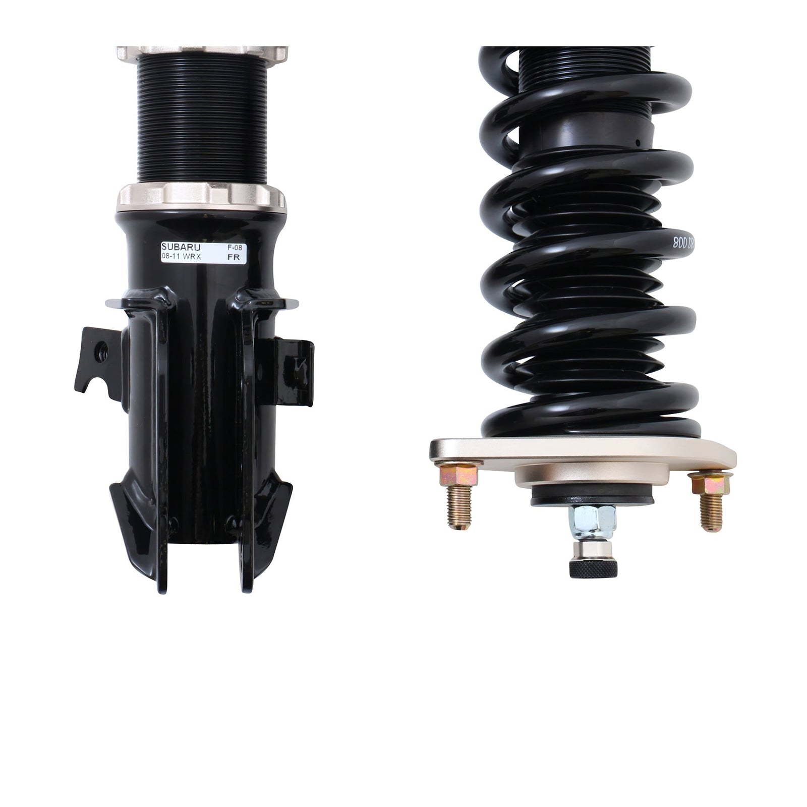 BC Racing BR Series Coilovers - fits 2008-2011 Subaru Impreza Base Hatchback
