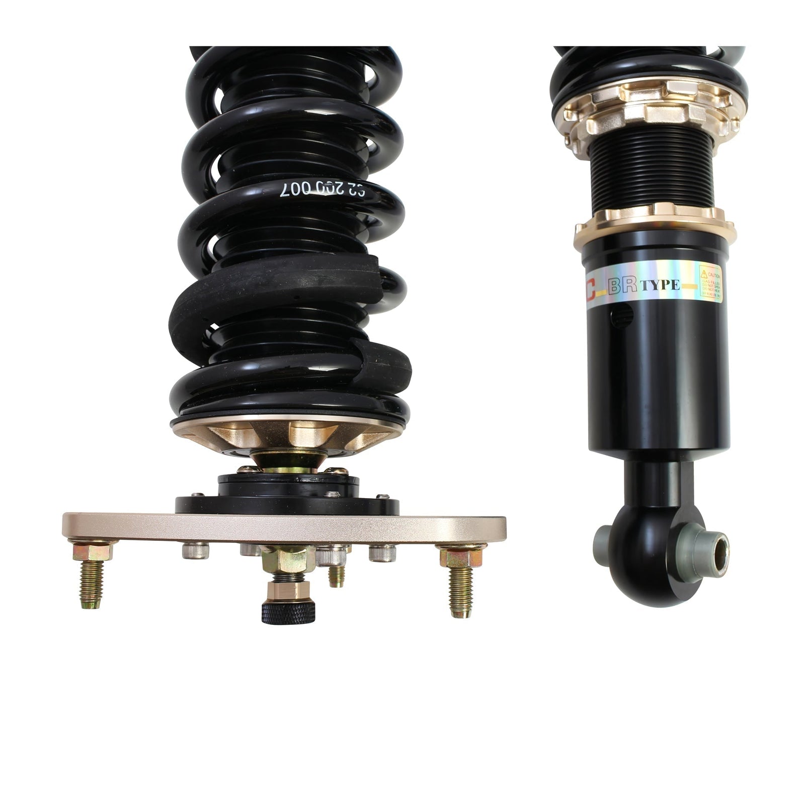BC Racing BR Series Coilovers - Extreme Low fits 2010-2014 Subaru Legacy