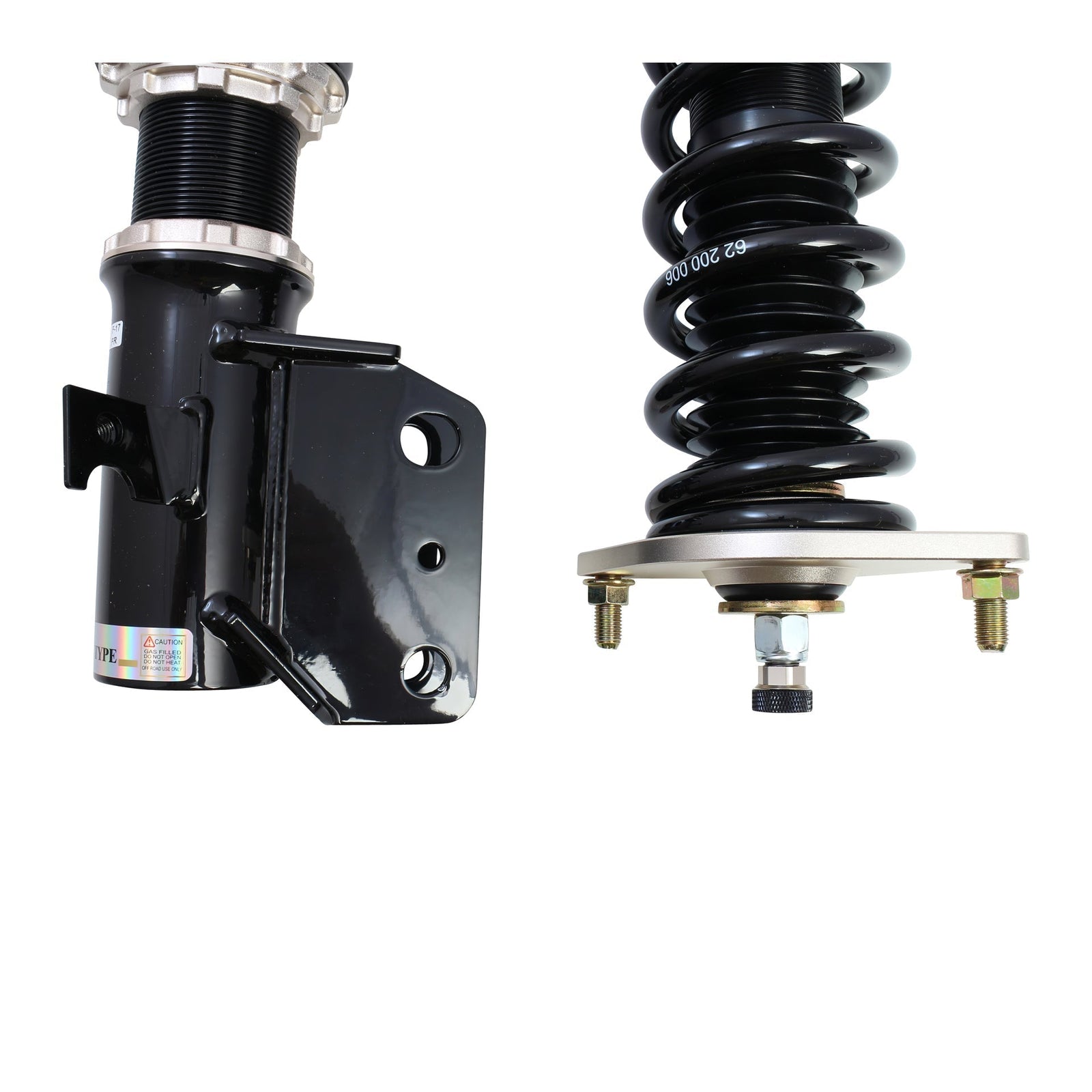 BC Racing BR Series Coilovers - Extreme Low fits 2011-2014 Subaru Impreza WRX STi Sedan
