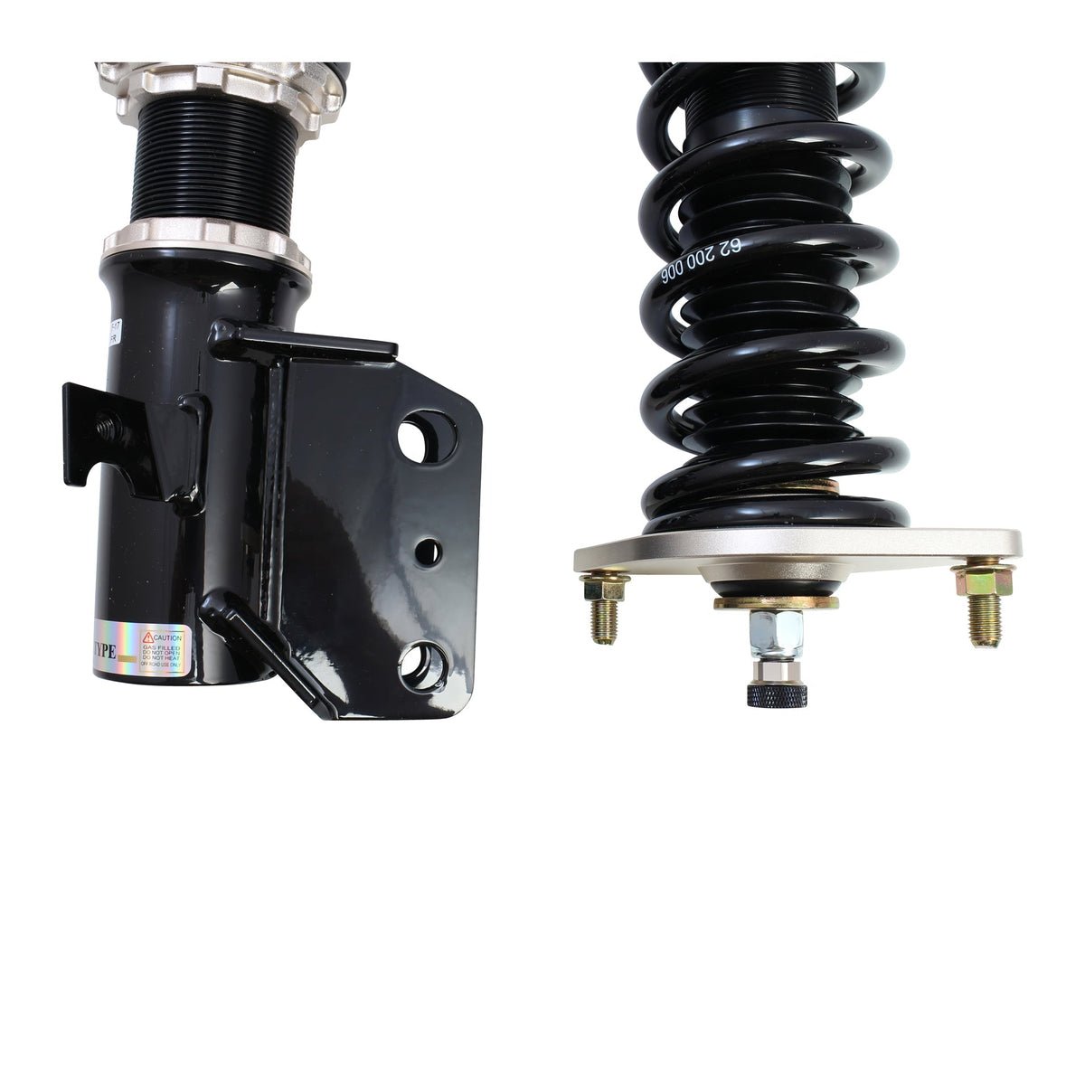 BC Racing BR Series Coilovers - fits 2011-2014 Subaru Impreza WRX STi Sedan