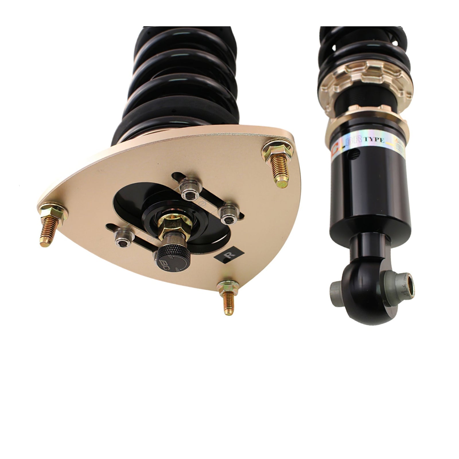 BC Racing BR Series Coilovers - Extreme Low fits 2012-2016 Subaru Impreza Base Sedan G4