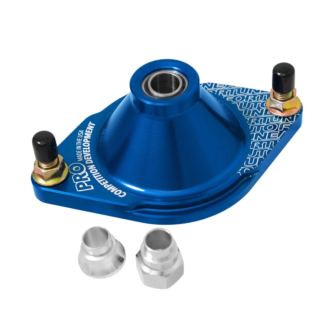 Fortune Auto PRO Long Stroke Rear Spherical Bearing Top Hats (Pair) - Subaru 2008+ WRX/STI, BRZ, Toyota GR86, & FRS
Includes Coilover Assembies & Fortune Auto Springs (500 Series)