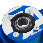 Fortune Auto Reinforced Billet Upper Shock Mounts - Toyota GR Corolla (GZEA14) - Rear - w/ spherical bushings (pair)