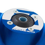 Fortune Auto Reinforced Billet Upper Shock Mounts - Toyota GR Corolla (GZEA14) - Rear - w/ spherical bushings (pair)