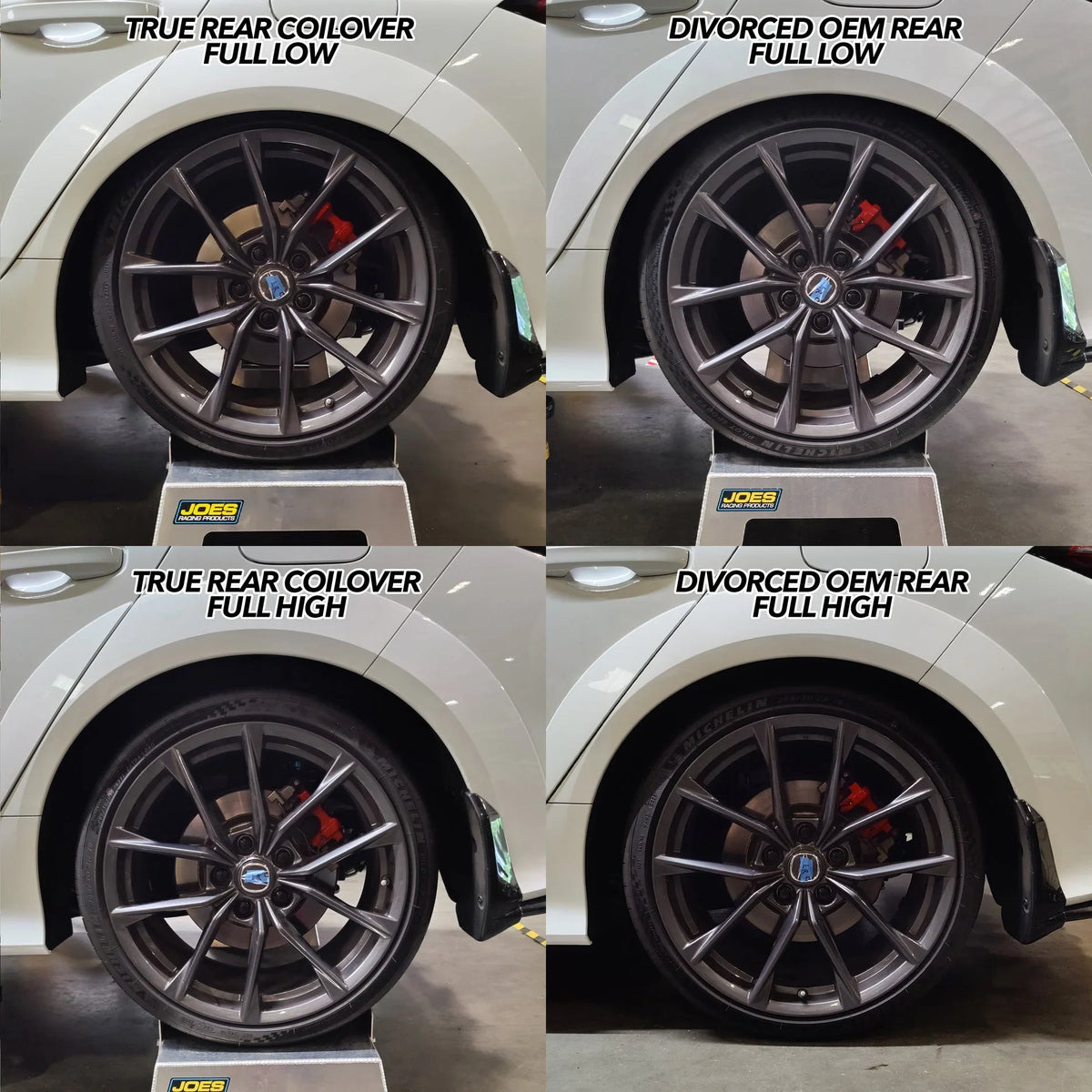 Fortune Auto Gen 8 510 Series Coilovers - 2024+ ACURA Integra Type S (DE5) (Includes Front Endlinks) (Separate Style Rear)
*Limited Ride Height Adjustment*