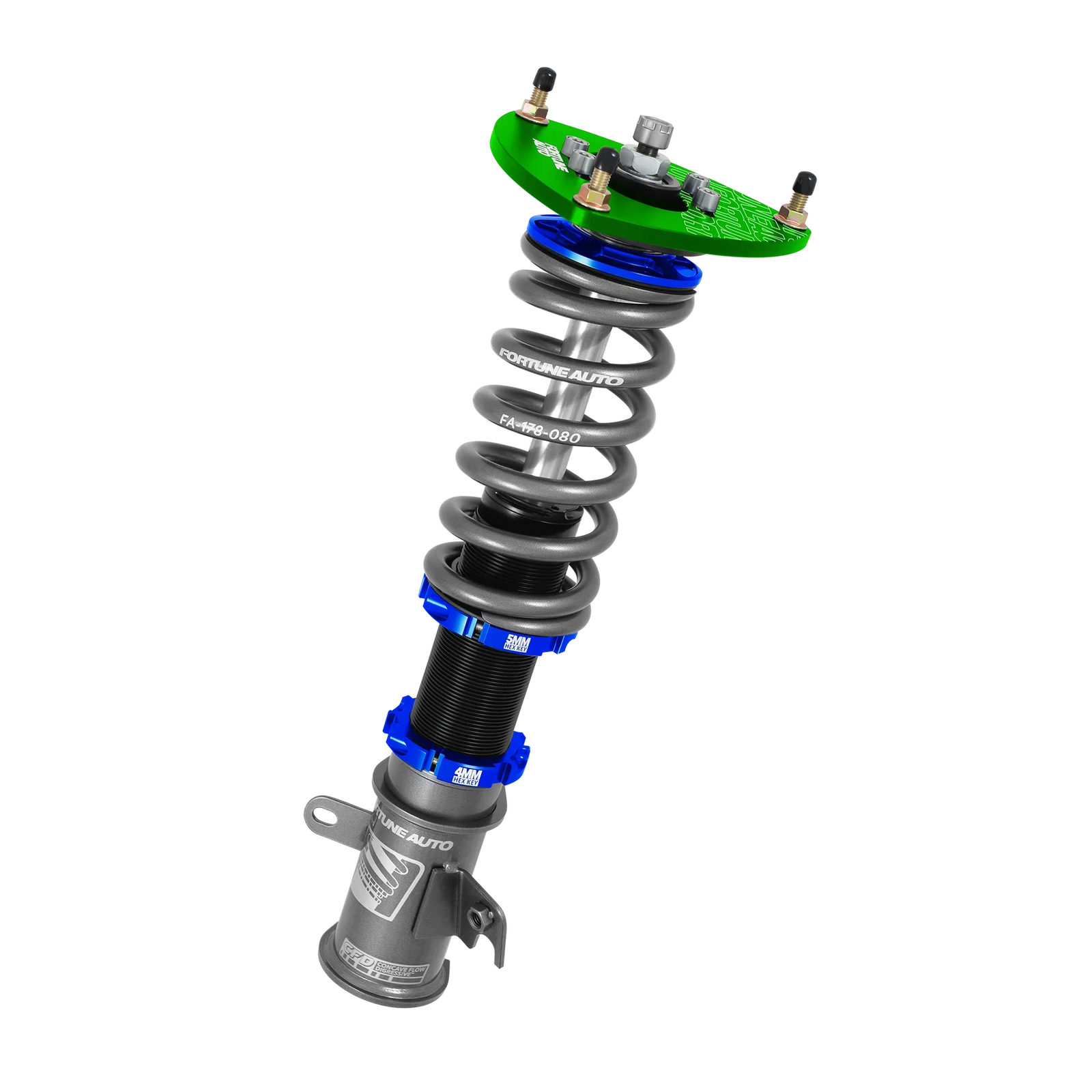Fortune Auto Gen 8 510 Series Coilovers - 2012-2015 HONDA Civic 9 (FB/FG) (Not including 2014+ SI Models) (Separate Style Rear)