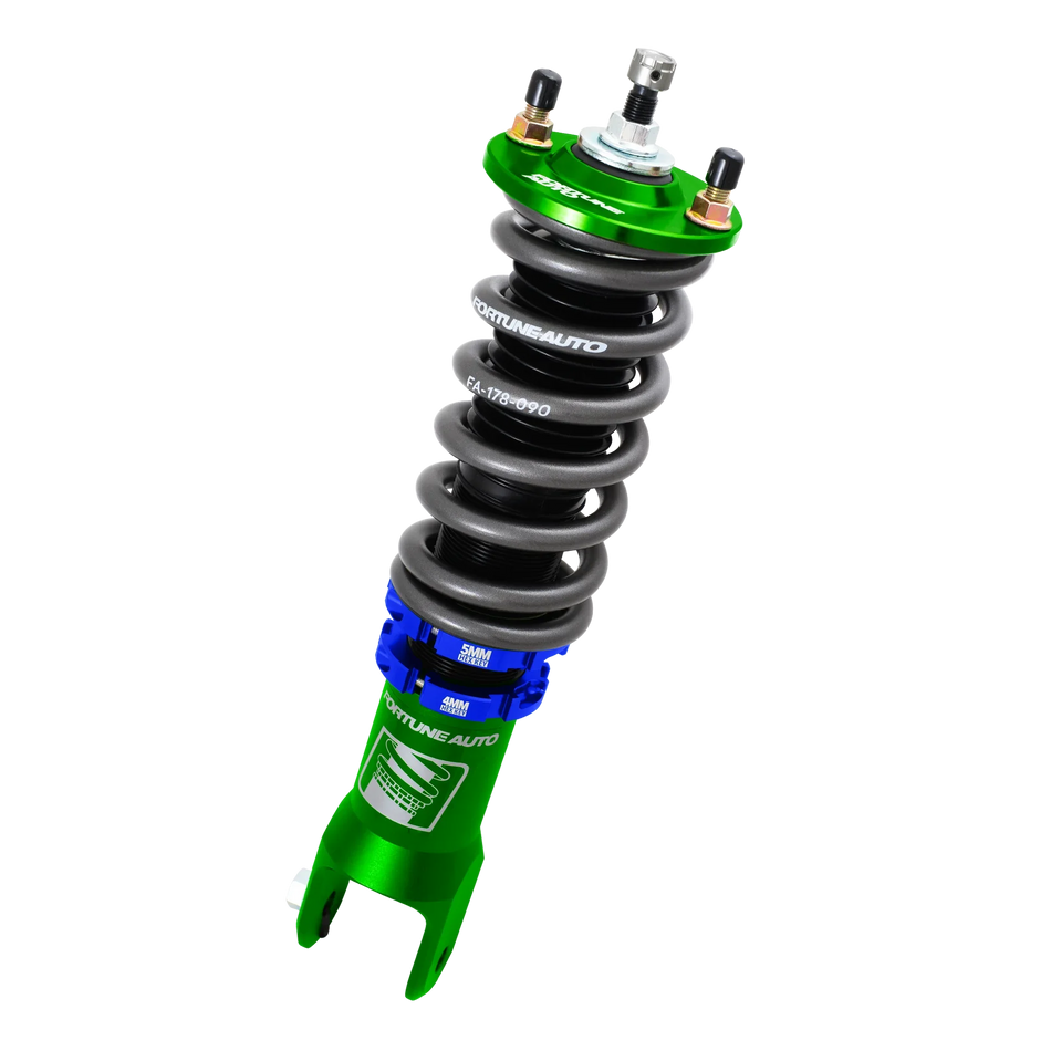 Fortune Auto Gen 8 510 Series Coilovers - 2015+ HONDA Honda Fit (GK) (Separate Style Rear) *Limited Ride Height Adjustment*