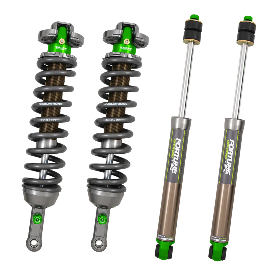 Fortune Auto Offroad Dreadnought All Terrain - 2003-2009 LEXUS GX 470 - Front & Rear (Complete) Default w/ Swift Springs