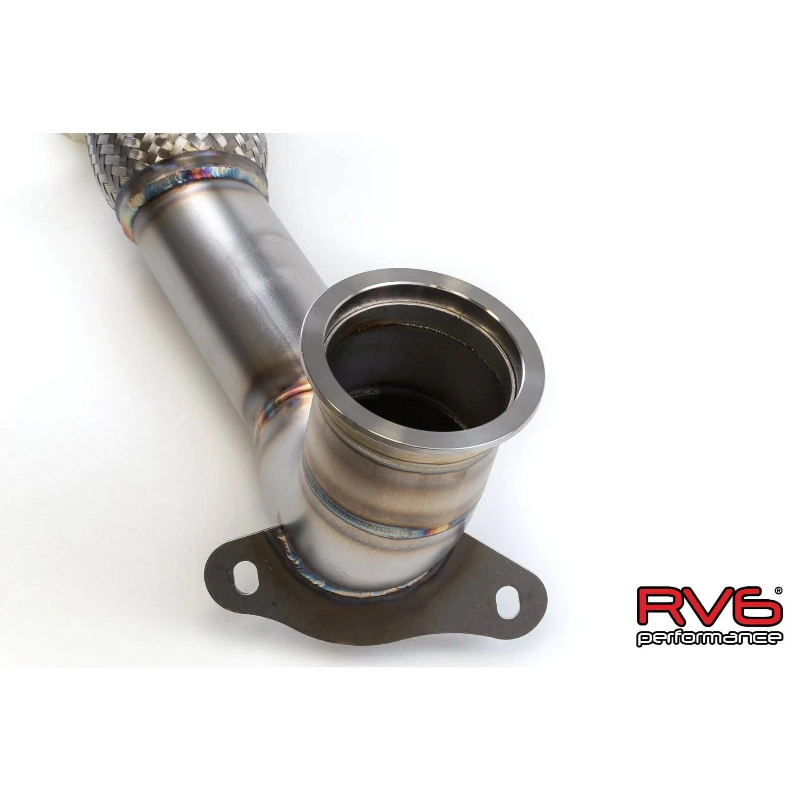 RV6 Performance Front Pipe for 2016+ Honda Civic 1.5T - Saikospeed