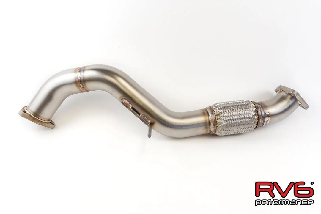 RV6 Performance Front Pipe For 17-21 Civic Type-R 2.0T FK8