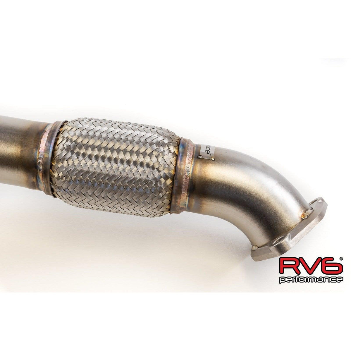 RV6 Performance Front Pipe for 2017+ Honda Civic Type R FK8 - Saikospeed