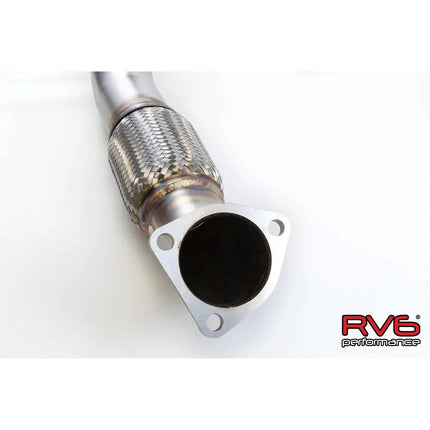 RV6 Performance Front Pipe for 2017+ Honda Civic Type R FK8
