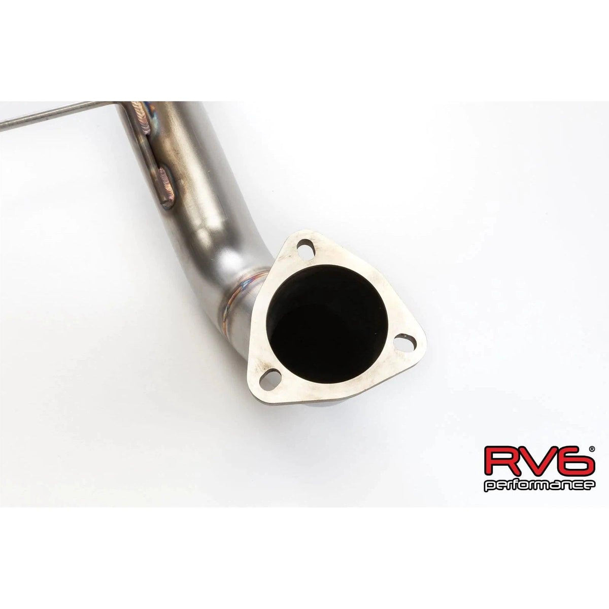 RV6 Performance Front Pipe for 2017+ Honda Civic Type R FK8 - Saikospeed