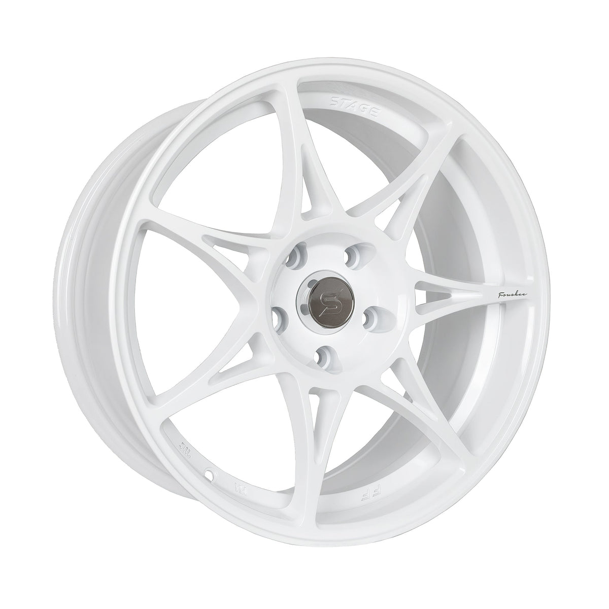 Foushee 18x8.5 +35mm 5x114.3 CB: 73.1 Color: White