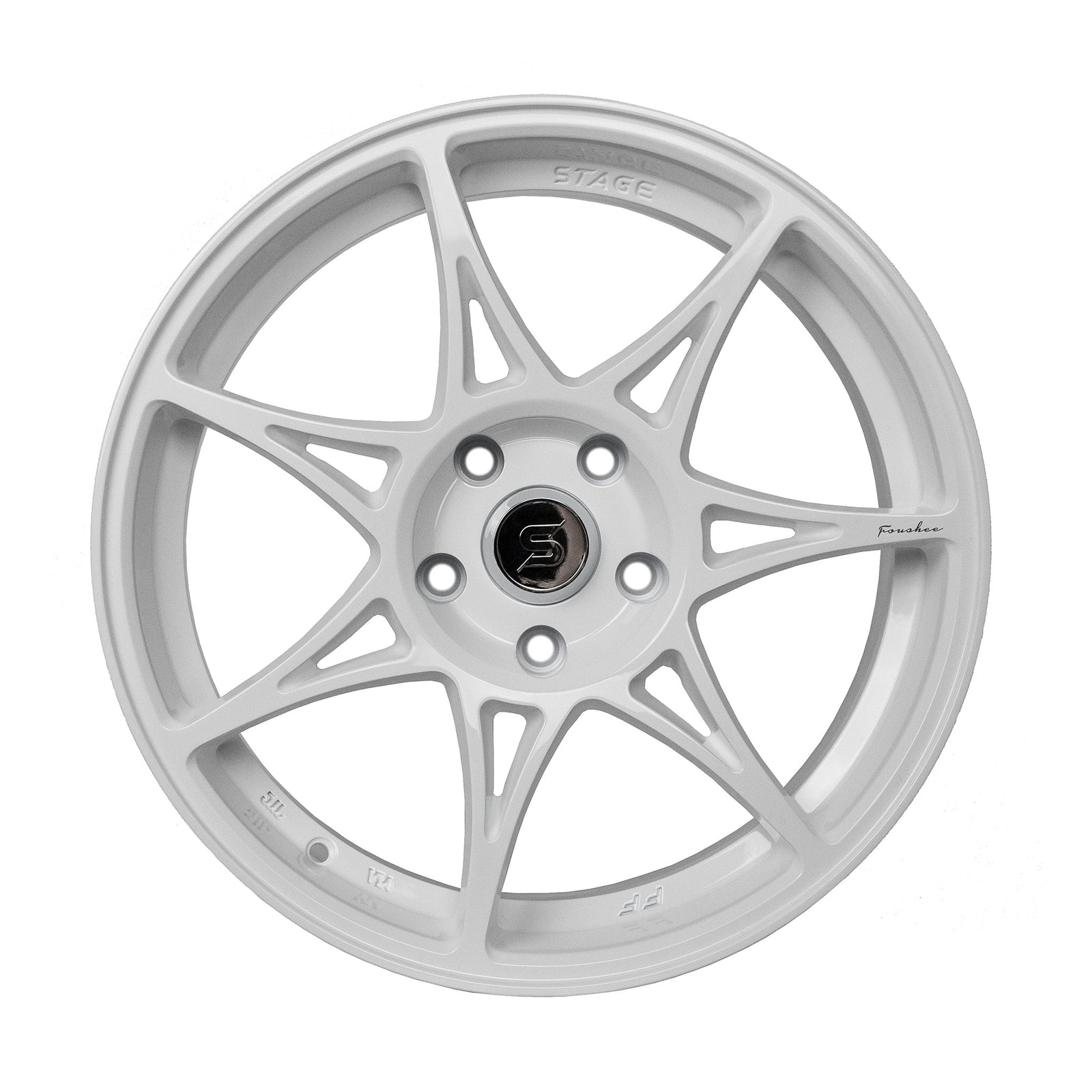Foushee 18x8.5 +35mm 5x100 CB: 73.1 Color: White