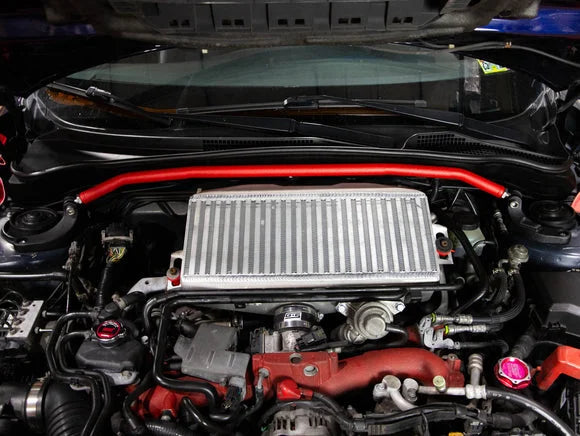 GrimmSpeed 08-14 Subaru WRX/STI Strut Bar - Red