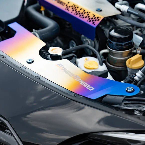 GrimmSpeed 2022+ Subaru WRX Radiator Shroud Kit - Titanium
