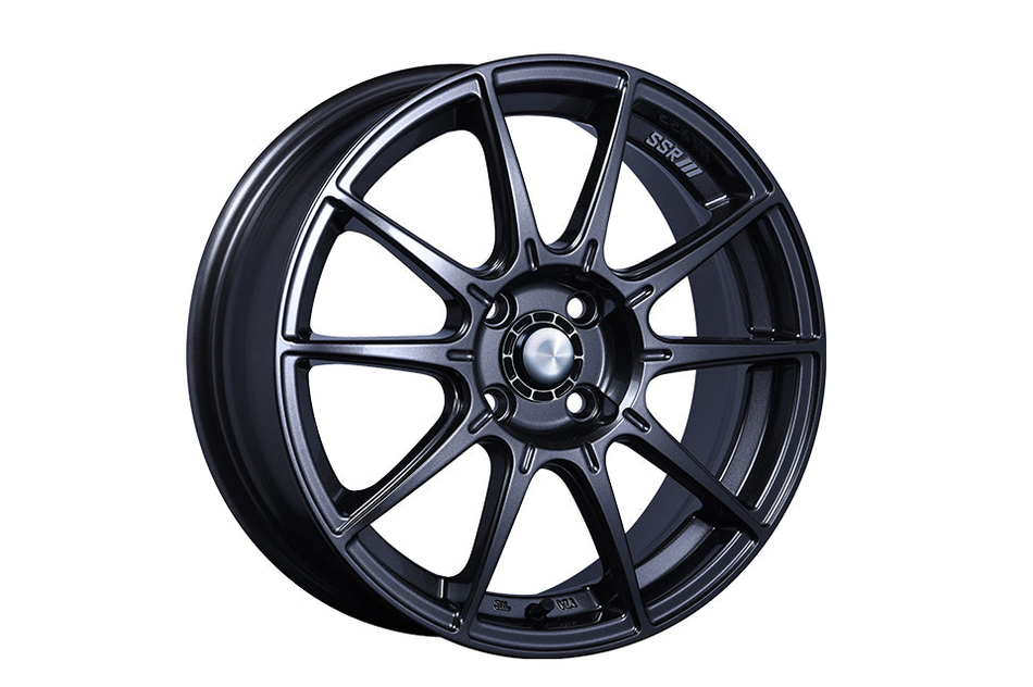 SSR GTX01 18x9 5x100 52mm Offset Dark Gunmetal Wheel