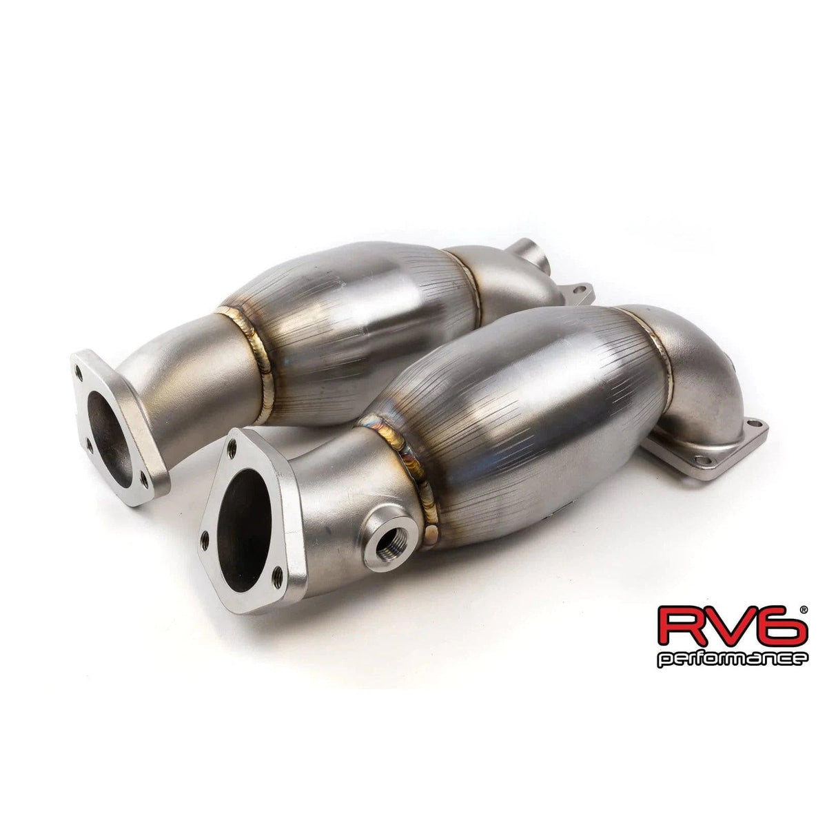 RV6 Performance GEN 2 V3 HFPCs™ (High Flow Precats) Kit for 04-08 TL - Saikospeed