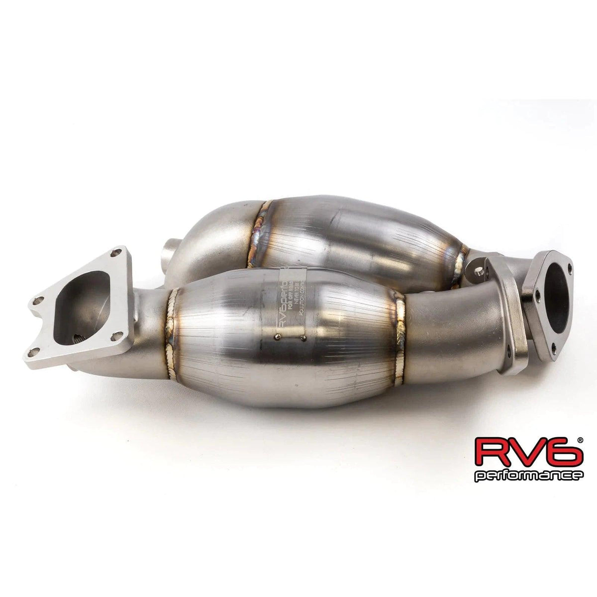 RV6 Performance GEN 2 V3 HFPCs™ (High Flow Precats) Kit for 04-08 TL - Saikospeed