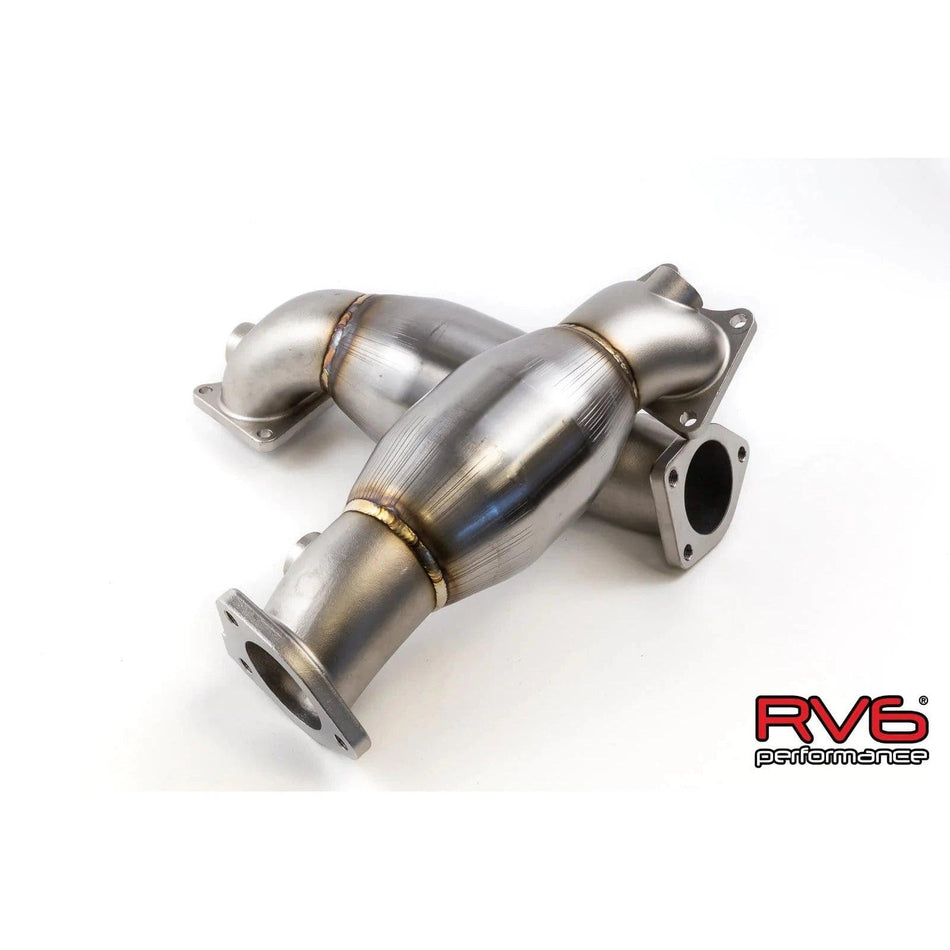 RV6 Performance GEN 2 V3 HFPCs™ (High Flow Precats) Kit for 04-08 TL - Saikospeed
