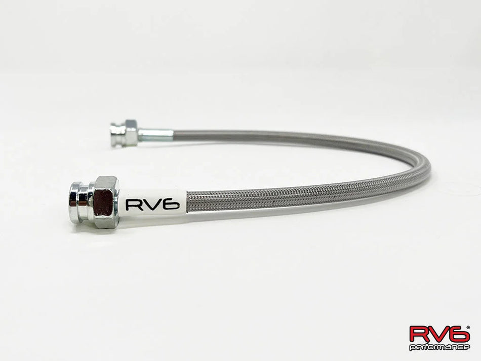 RV6 Performance 2016-2021 Honda Civic 1.5T Braided Stainless Clutch Line