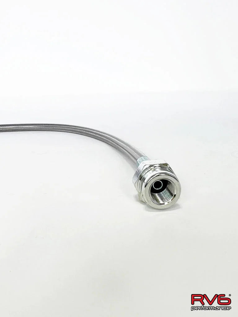 RV6 Performance 2016-2021 Honda Civic 1.5T Braided Stainless Clutch Line