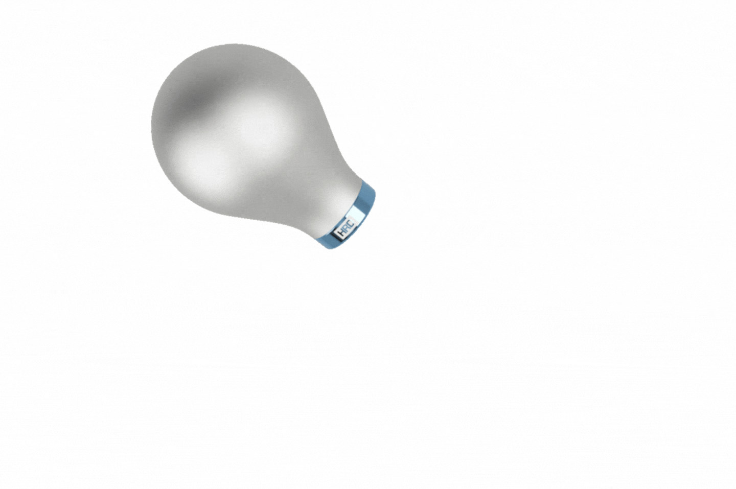 HRD "SPH" Shift Knob Apex Silver (M10x1.5)