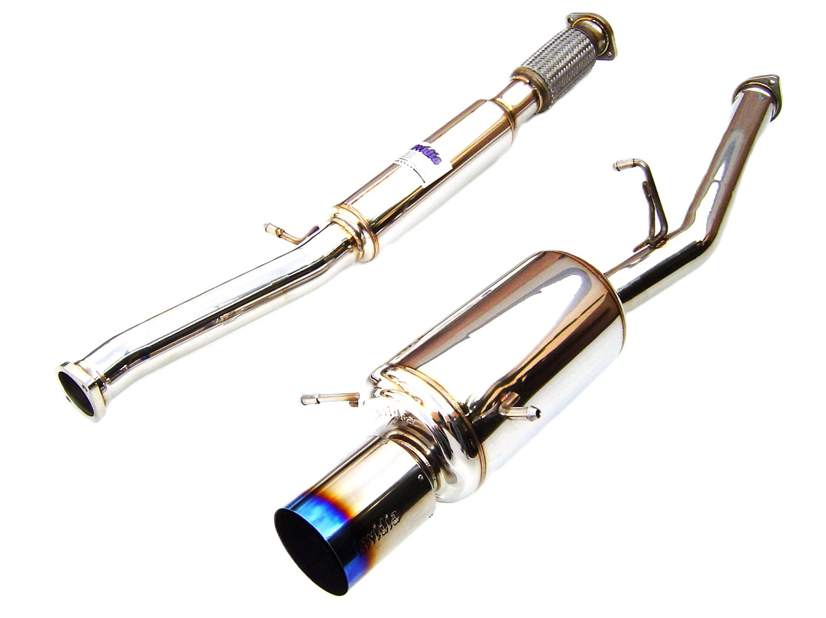 Invidia 02+ WRX/STi 76mm G200 Titanium Tip Cat-back Exhaust