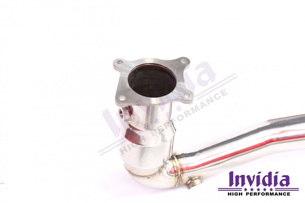 Invidia 15-21 Subaru WRX w/ Manual Transmission J-Pipe With Bottom High Flow Cat Down Pipe