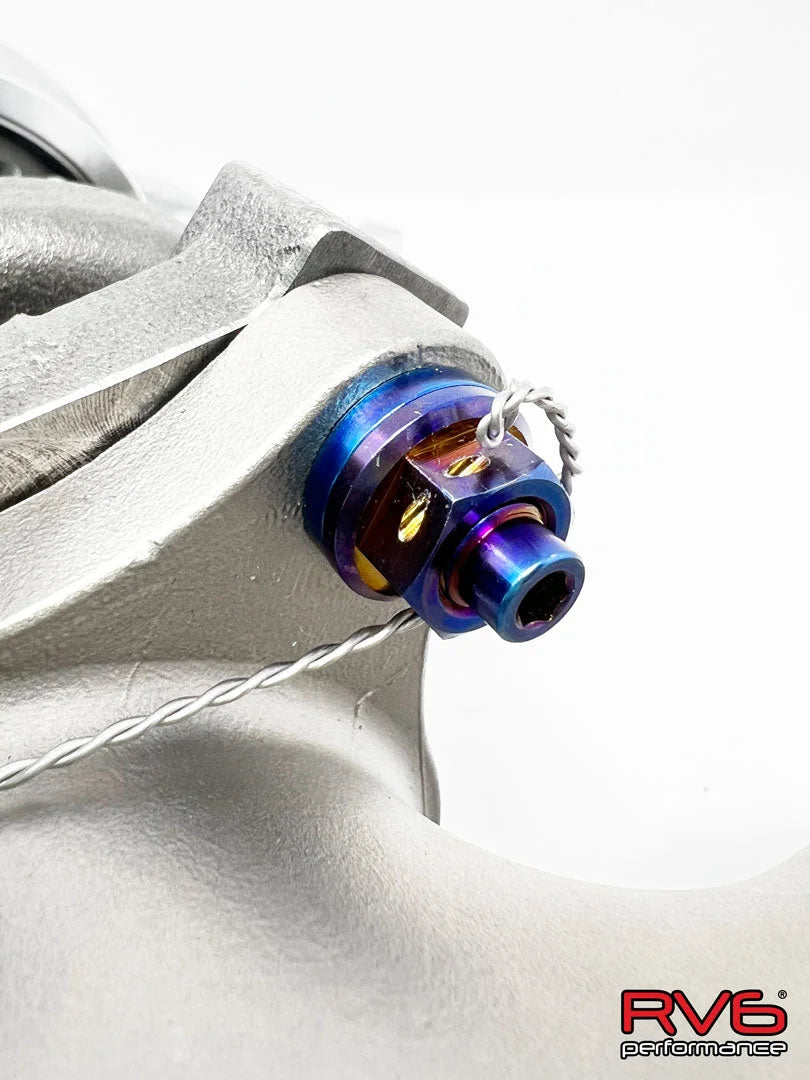 RV6 Performance M10X1.25 Titanium Stud Set (4) With Safety Wire