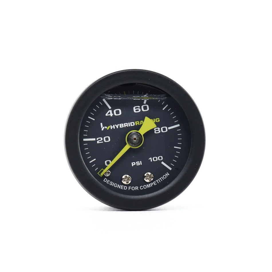 Hybrid Racing Liquid Filled Fuel Pressure Gauge V2 (Universal) - Saikospeed