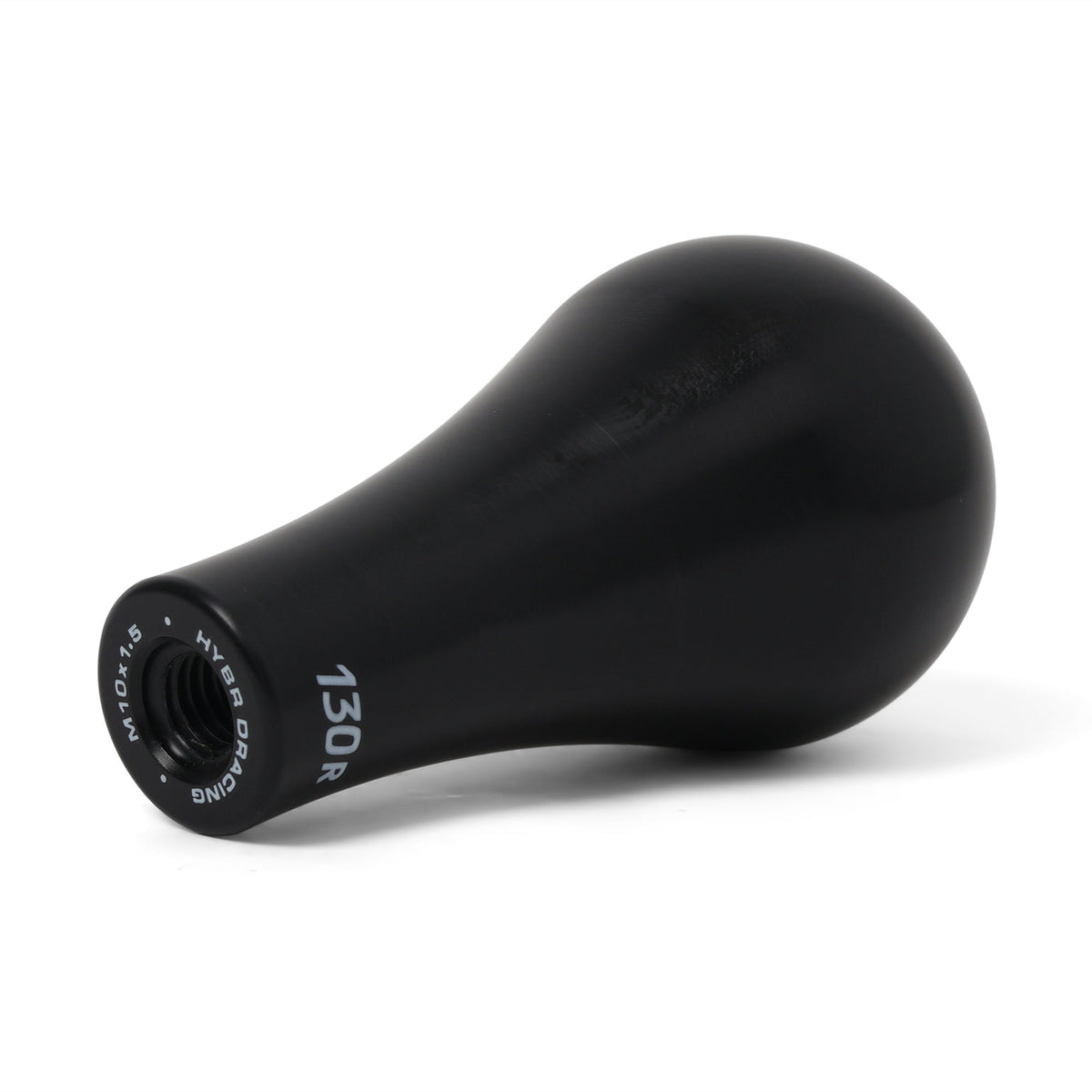 Hybrid Racing 130R Delrin Shift Knob - Black (M12x1.25)