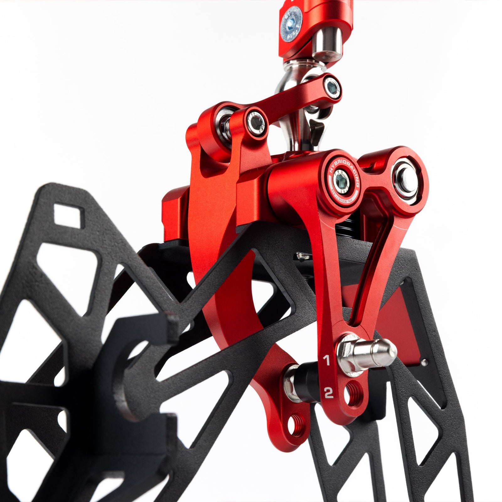Hybrid Racing Adjustable Short Shifter Assembly (22+ Honda Civic & 23+ Acura Integra) - Dust Red