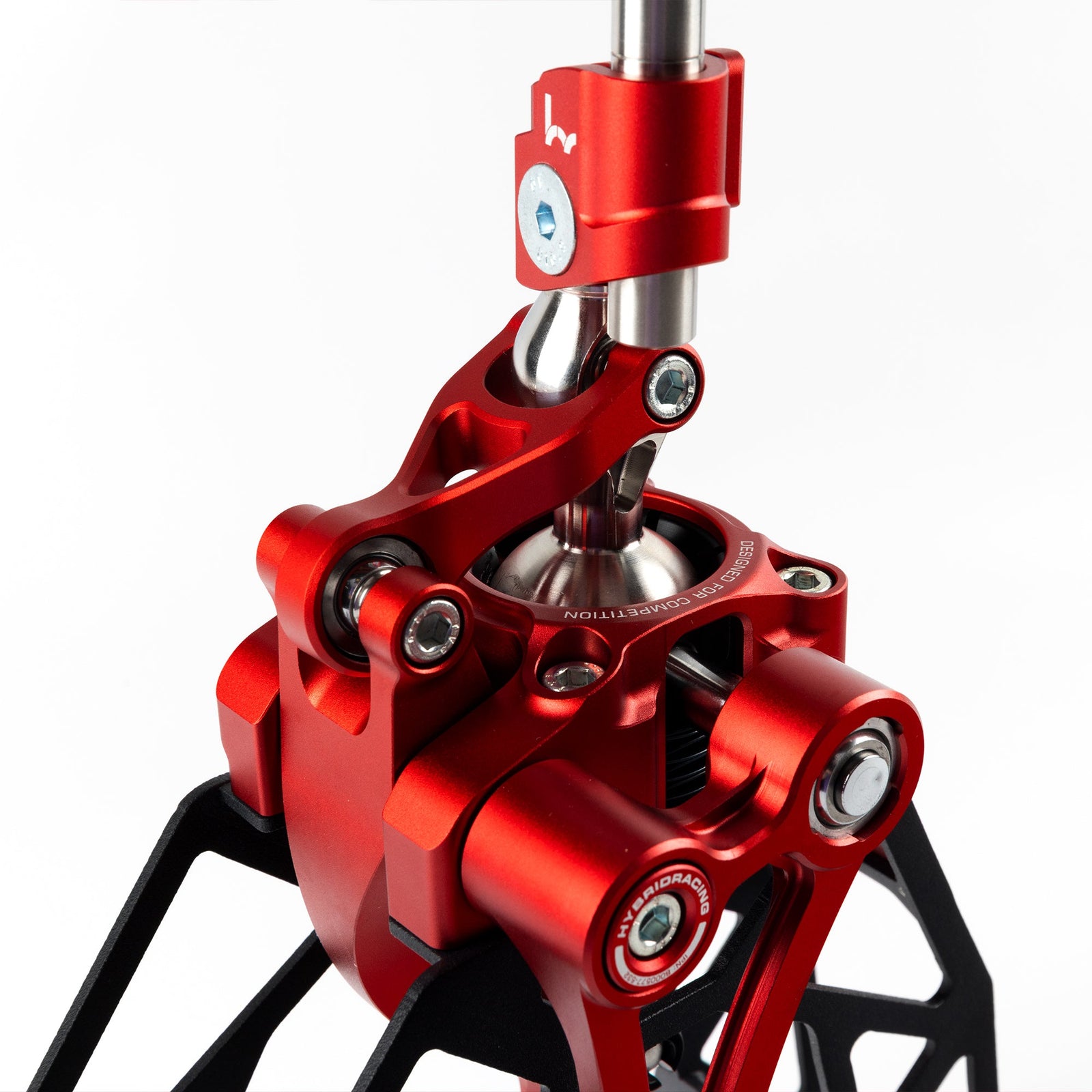 Hybrid Racing Adjustable Short Shifter Assembly (22+ Honda Civic & 23+ Acura Integra) - Dust Red