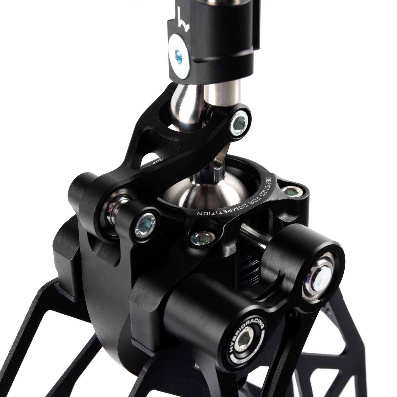 **Open Box** Hybrid Racing Adjustable Short Shifter Assembly (22+ Honda Civic & 23+ Acura Integra) - Dust Black