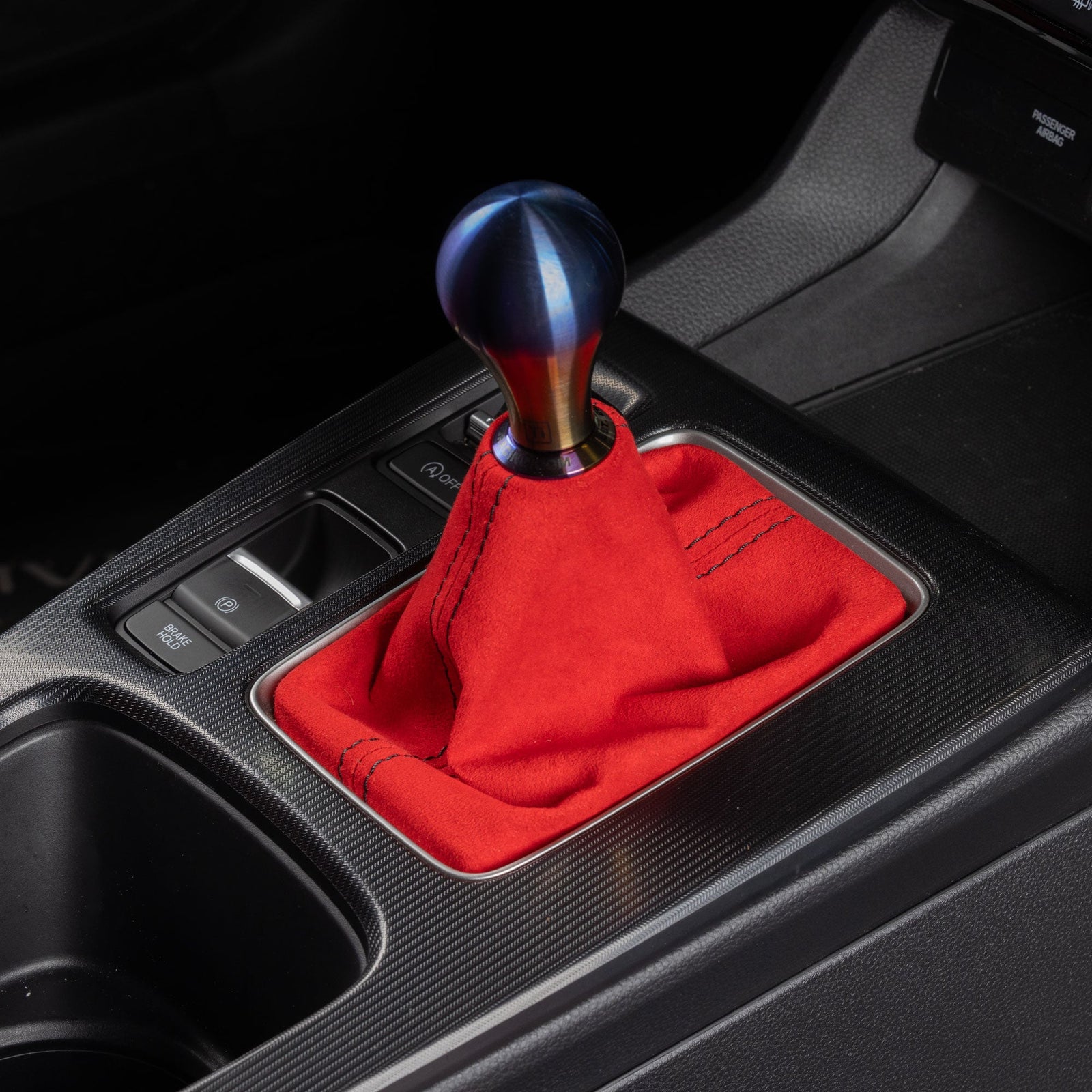 Hybrid Racing Alcantara Shift Boot for 2022+ Honda Civic
