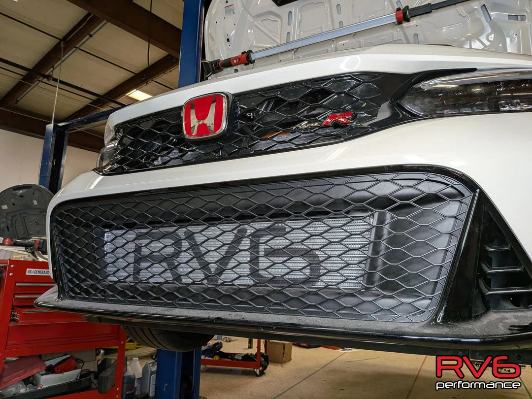 RV6 Performance Tube And Fin Front-Mount Intercooler – Honda FL5 Civic Type R (23+) & Acura DE5 Integra Type S (23+) - Silver