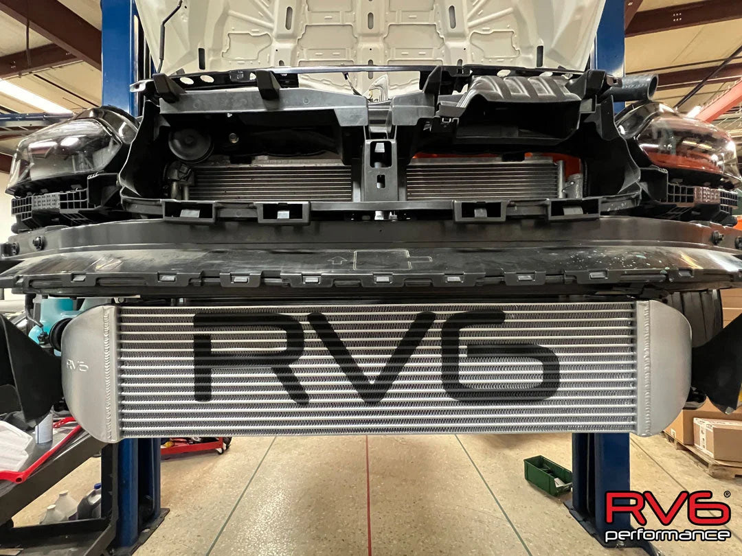 RV6 Performance Tube And Fin Front-Mount Intercooler – Honda FL5 Civic Type R (23+) & Acura DE5 Integra Type S (23+) - Silver