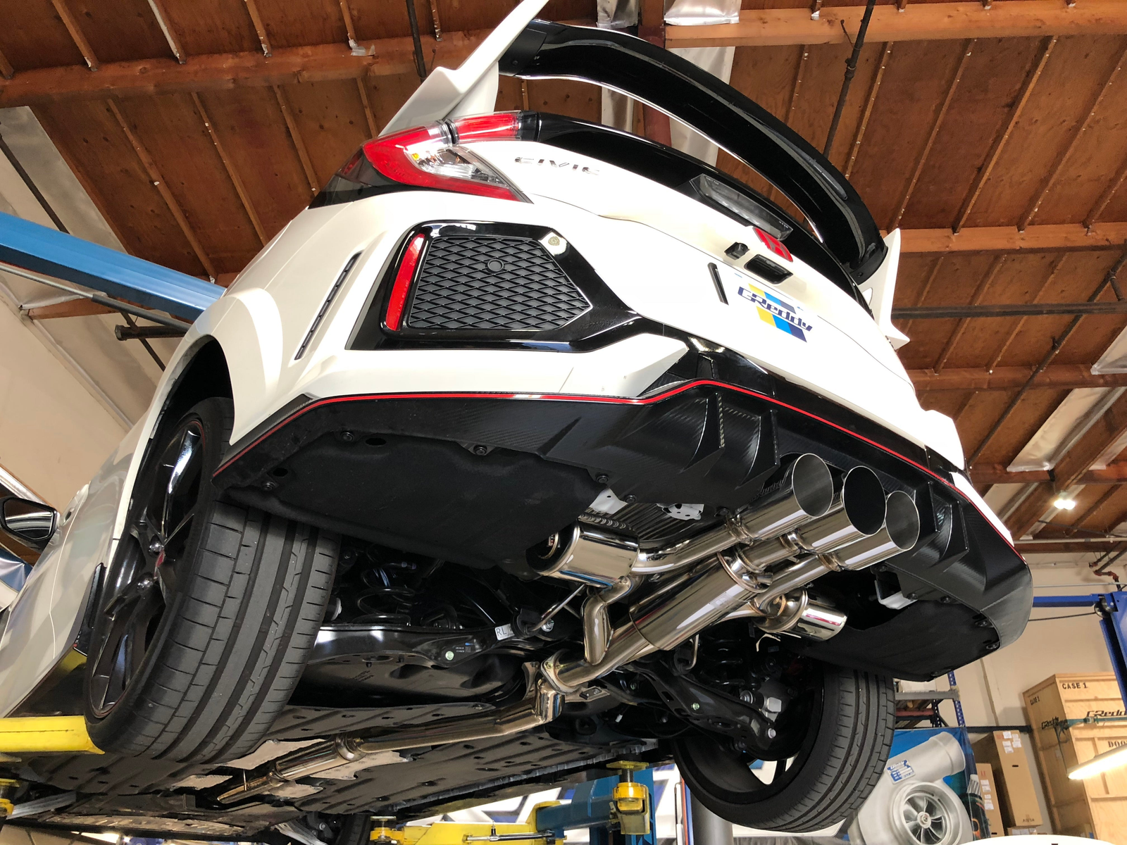 GReddy 2017+ Honda Civic Type-R High Grade Supreme SP Exhaust