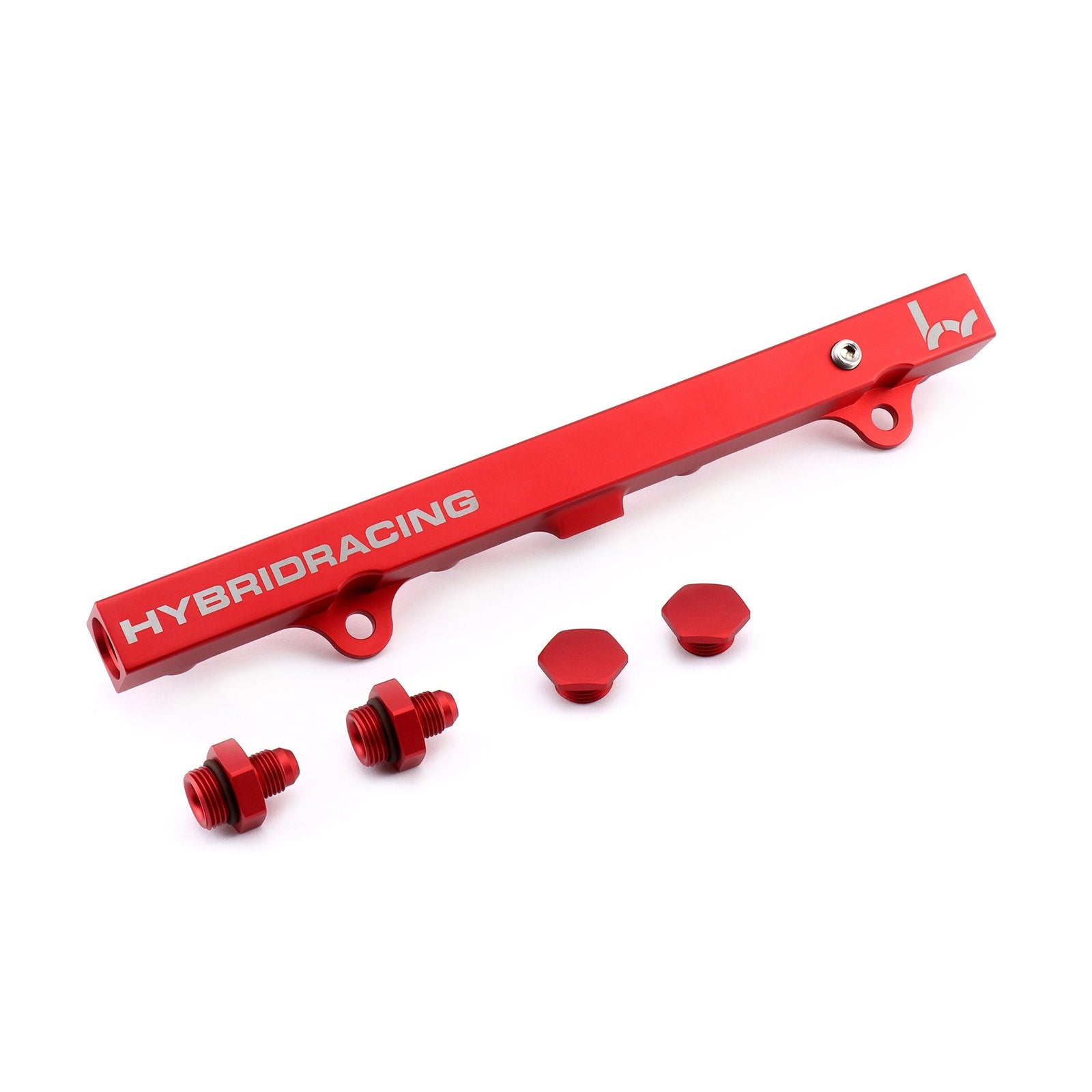 Hybrid Racing K-Series Swap Fuel Rail (K-Swap & Universal) - Dust Red