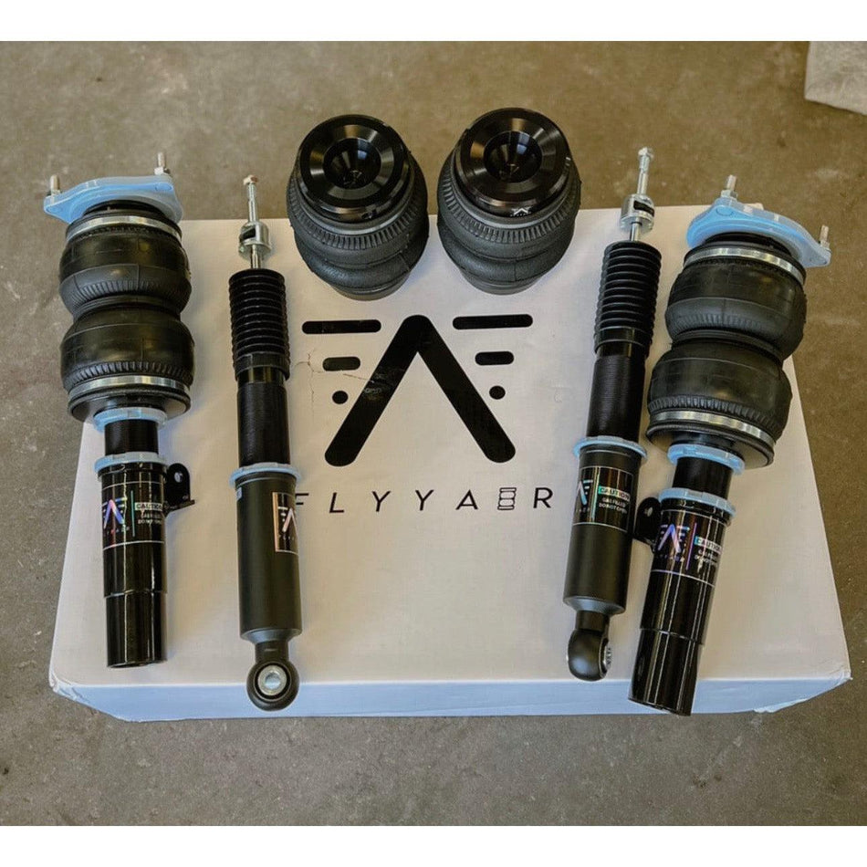 FLYYAIR Suspensions - Air Ride Package w/Management 2012-13 Honda Civic Si - Saikospeed