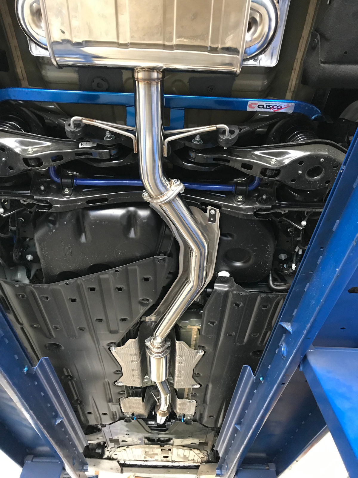 Invidia 17-19 Honda Civic Type R Q300 Triple Titanium Tip Cat-back Exhaust