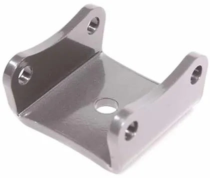 Innovative 00-07 Honda S2000 Silver Aluminum Mount F Series Replacement Rear Mounting Bracket