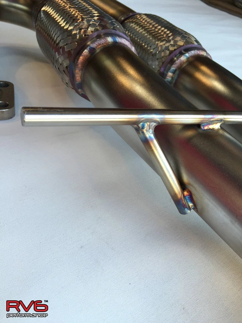 RV6 Performance Long Tube Jpipe For 13-17 Accord V6 (3.5L)