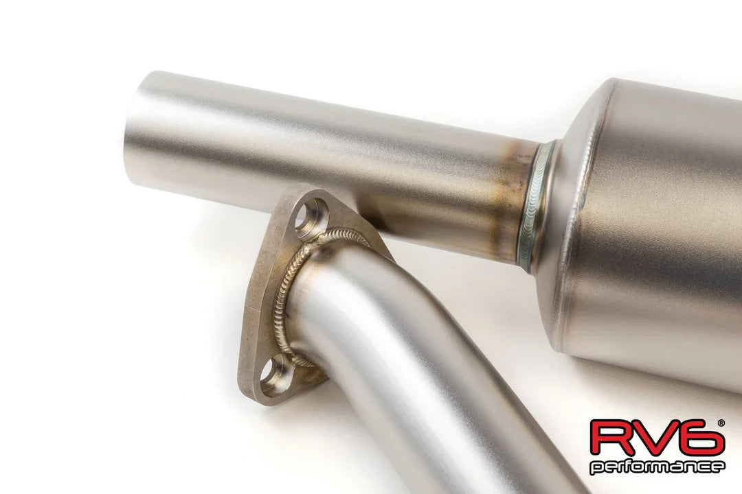 RV6 Performance Resonated Midpipe Kit For Accord Sedan I4 (2.4L) (Requires Axle Back)