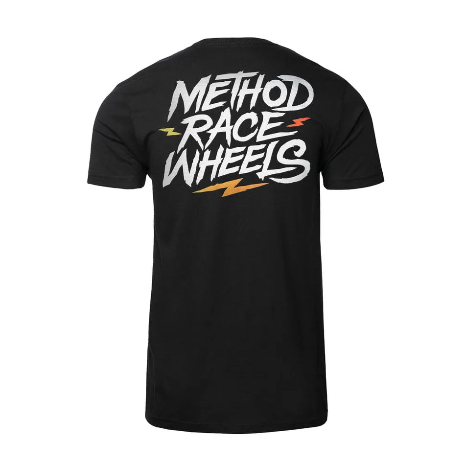Method Wheels Race Scratch T-Shirt Black Extra Large