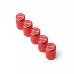 Method Valve Stem Cap 5 pack - Red