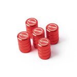 Method Valve Stem Cap 5 pack - Red